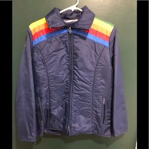 That 70s Show Kelso rainbow ski jacket
